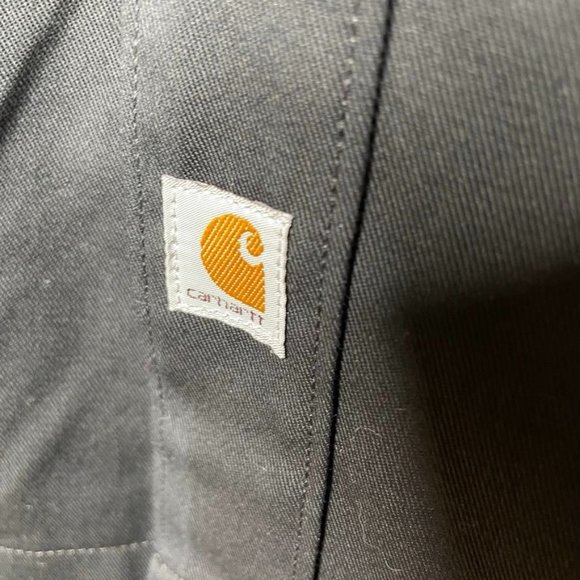 Mens Carhartt Amador Colab Shirt Black Button Down Size XL u New With Tags - Picture 5 of 14